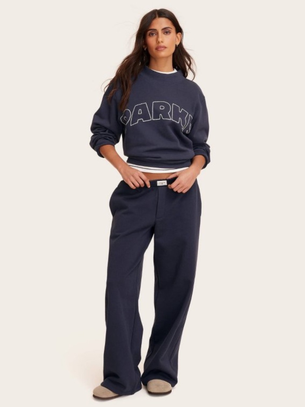 Parke x Target Boxer Sweatpants Navy Blue NWT Size M